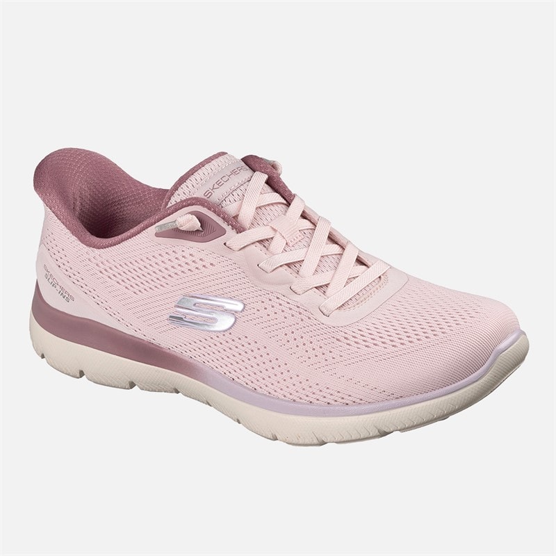 SKECHERS Dame Summits Sweet Skies Slip Ins Sneakers Pink - Billede 3