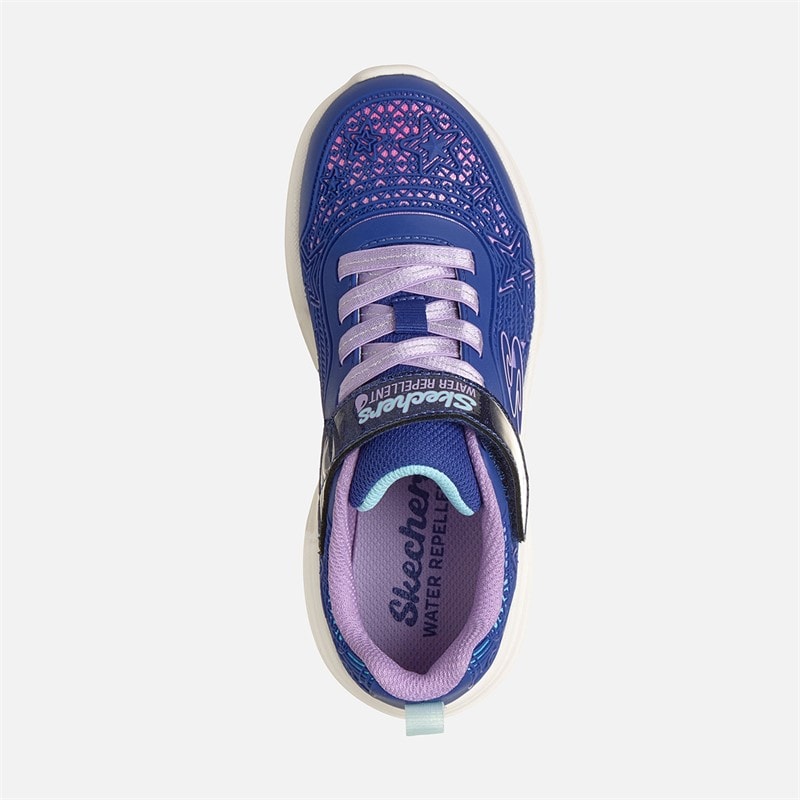 SKECHERS Piger Bounder Pro Sneakers Mørkeblå - Billede 4