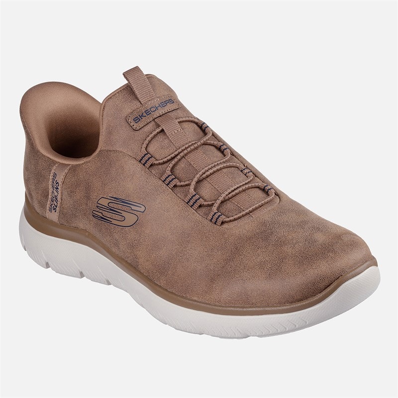 SKECHERS Herre Korlo Slip In Sneakers Brun - Billede 3
