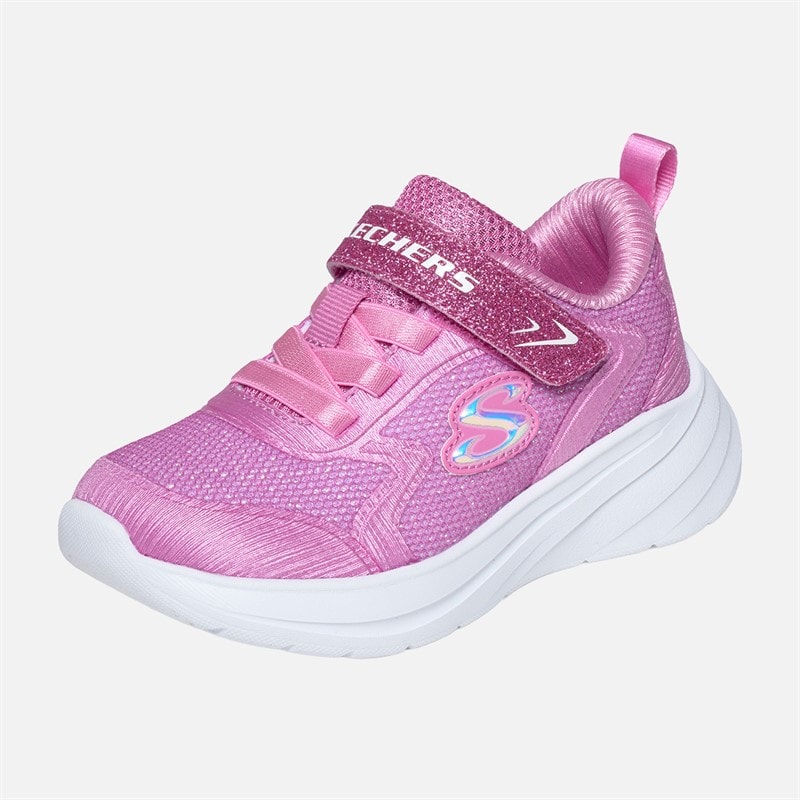 SKECHERS Baby Piger Wave 92 Sneakers Pink - Billede 3