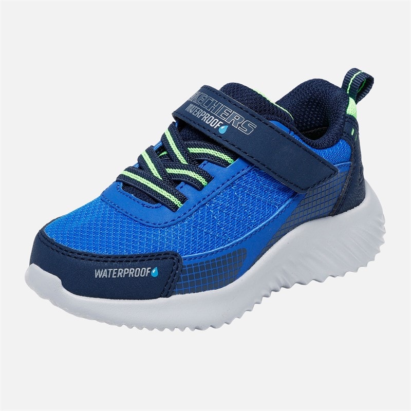 SKECHERS spædBørn Drenge Bounder Venture Squad Vandtætte sneakers Navy - Billede 3
