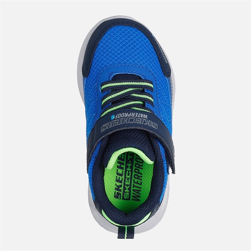 SKECHERS spædBørn Drenge Bounder Venture Squad Vandtætte sneakers Navy - Billede 4