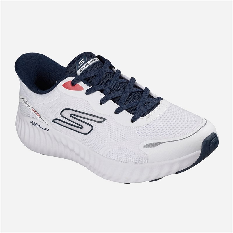 SKECHERS Herre Go Run Now Regent Slip Ins Sneakers Hvid - Billede 3