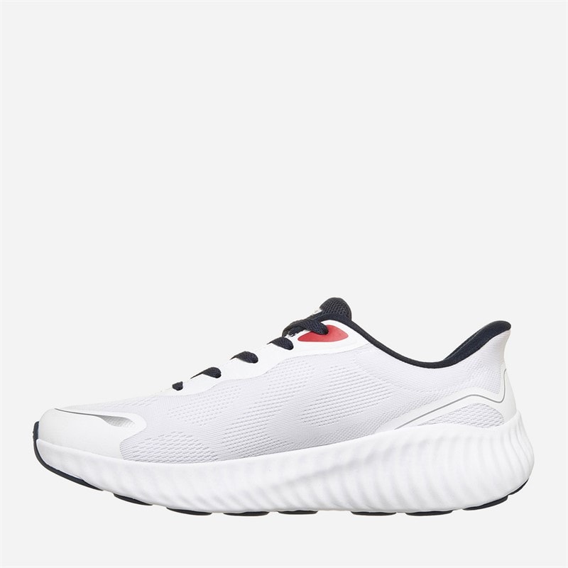 SKECHERS Herre Go Run Now Regent Slip Ins Sneakers Hvid - Billede 5