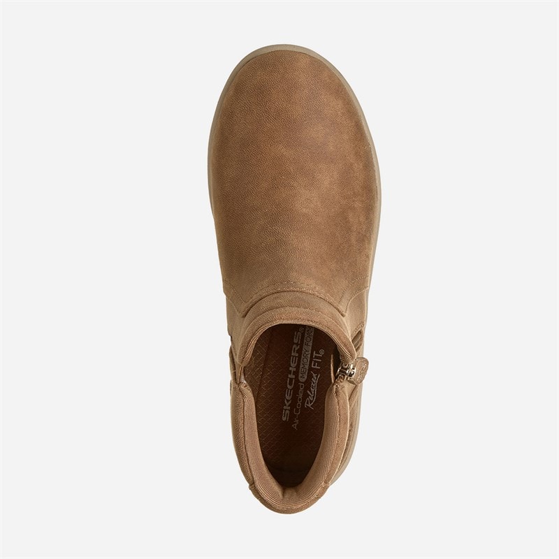 SKECHERS Dame Dejlige Vibe Støvler Brun - Billede 4