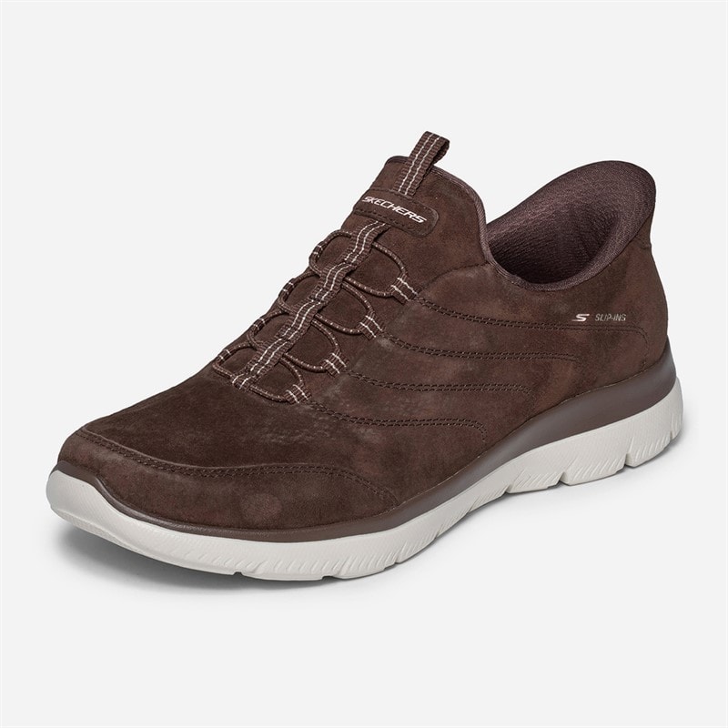 SKECHERS Dame Summits Sneakers Brun - Billede 3