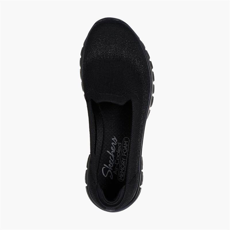 SKECHERS Dame elegante sneakers Sort - Billede 4