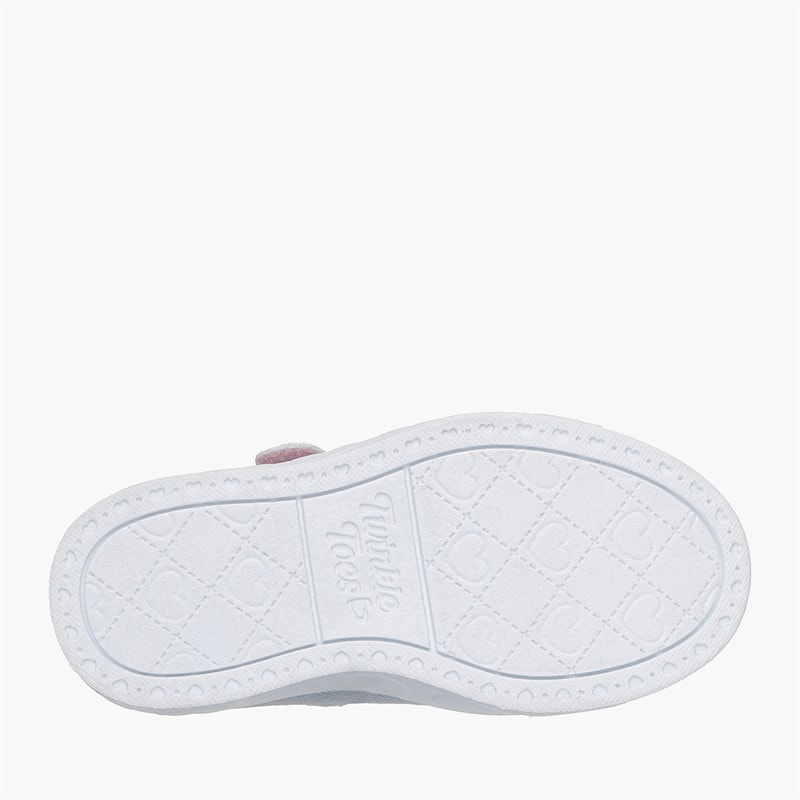 SKECHERS Piger Twinkle Toes Sneakers Grå - Billede 2
