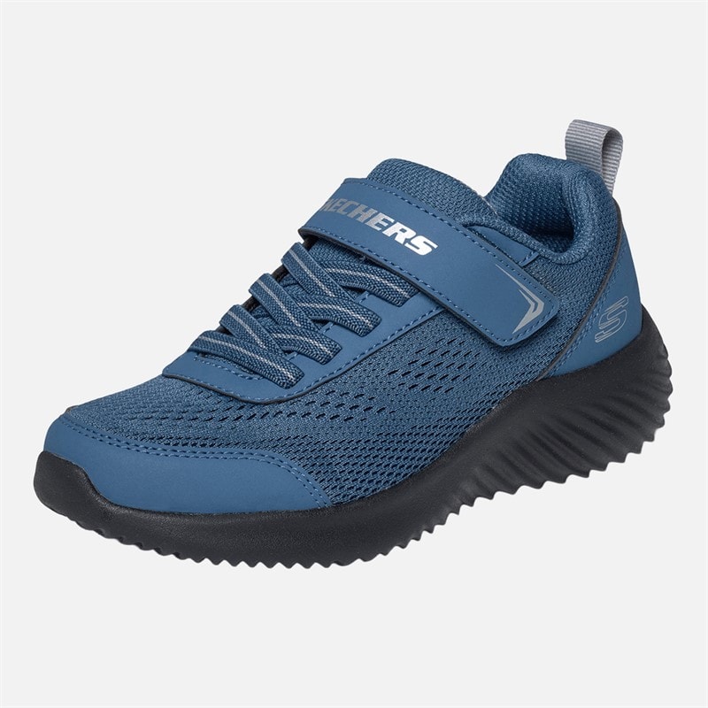 SKECHERS Drenge Bounder Quantarun Sneakers Blå - Billede 3