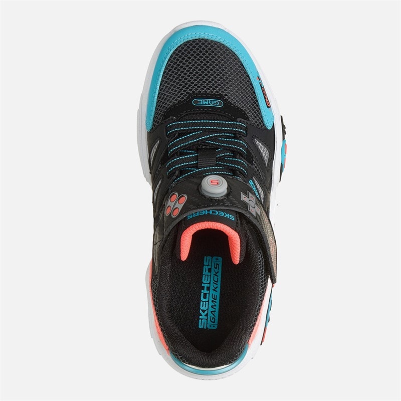 SKECHERS Drenge Gametronix 3.0 Sneakers Sort - Billede 4
