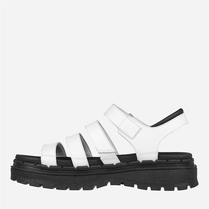 SKECHERS Dame Jammers Poppin Sandaler Hvid - Billede 5
