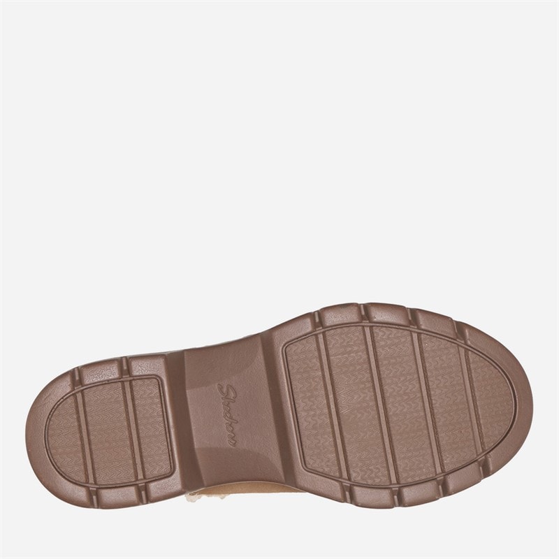SKECHERS Dame Hyggelige By Åben Ryg Tøfler Chestnut - Billede 2