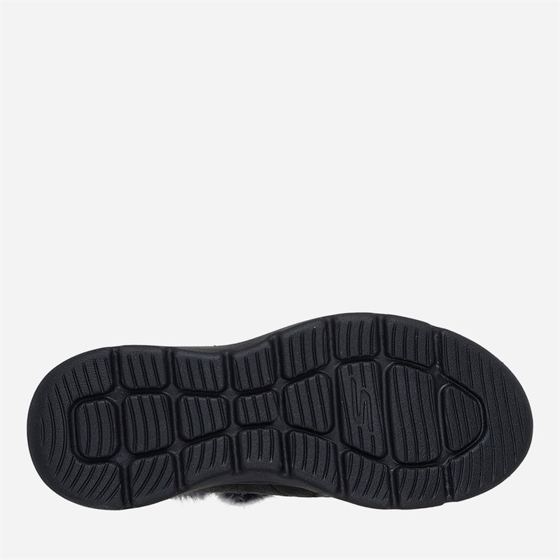 SKECHERS Dame Slip Ins Glacial Ultra Hyggelige Getaway Støvler Sort - Billede 2
