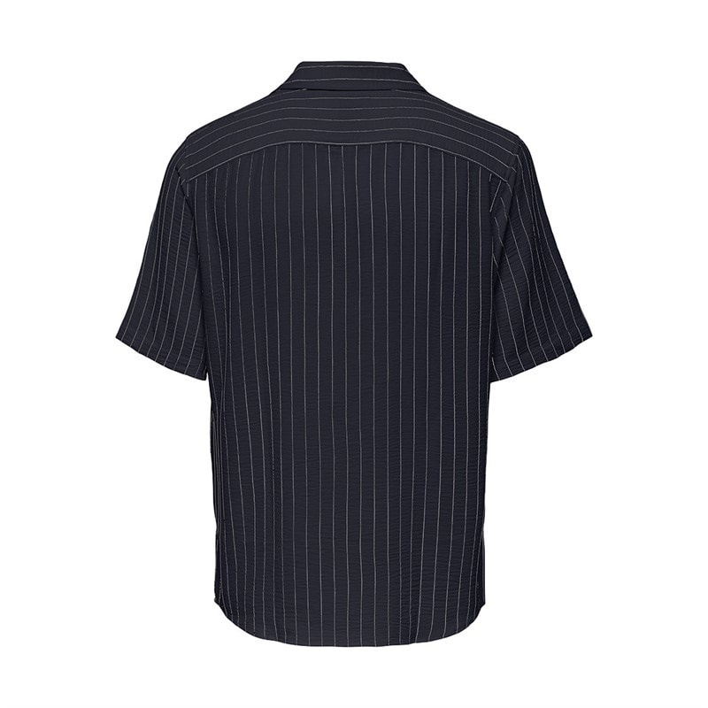 ONLY & SONS Herre Wane Skjorter med korte ærmer Stribet - Billede 2