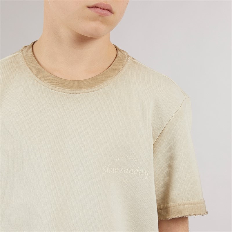 ONLY & SONS Drenge Tilmo Liv T-shirt Chinchilla - Billede 3
