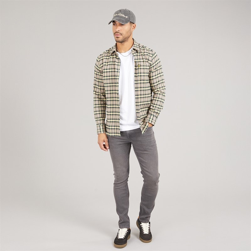 ONLY & SONS Herre Loom Slim Fit Jeans Grey Denim - Billede 4