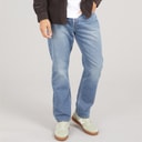 ONLY & SONS Herre Edge Lige Pasform Jeans Dark Blue Denim
