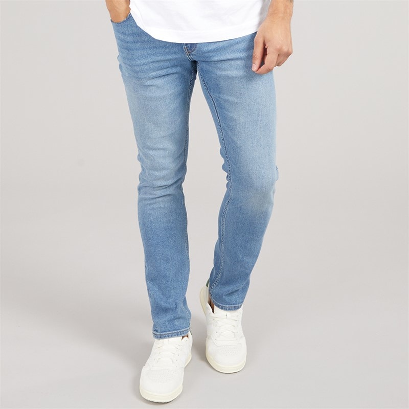 ONLY & SONS Herre Loom Slim Fit Jeans Medium Blue Denim - Billede 1