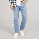 ONLY & SONS Herre Edge Lige Pasform Jeans Medium Blue Denim