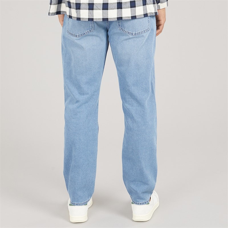 ONLY & SONS Herre Edge Lige Pasform Jeans Medium Blue Denim - Billede 2