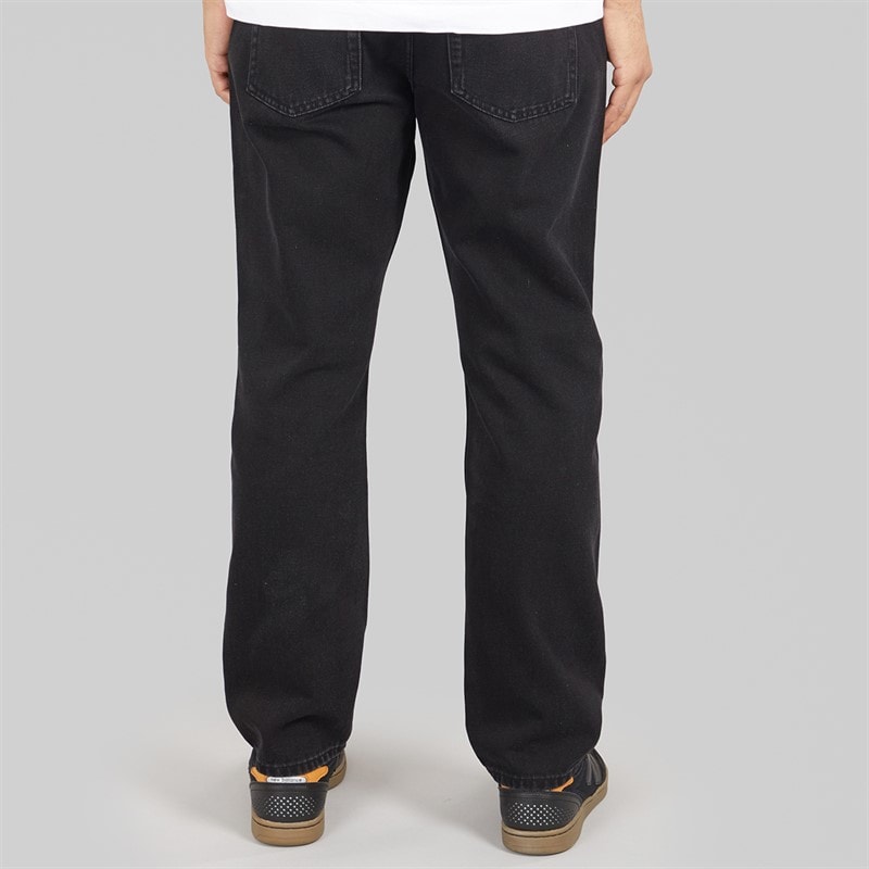 ONLY & SONS Herre Edge Lige Pasform Jeans Black Denim - Billede 2