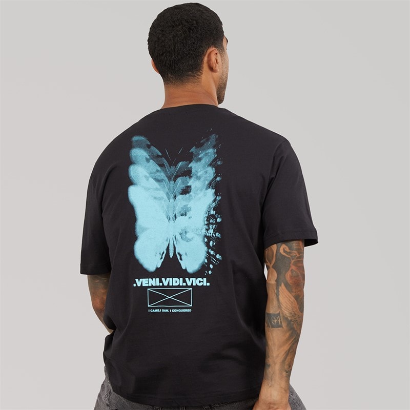 ONLY & SONS Herre Tristan Relaxed T-Shirt Sort/Veni