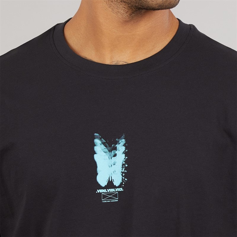 ONLY & SONS Herre Tristan Relaxed T-Shirt Sort/Veni - Billede 5
