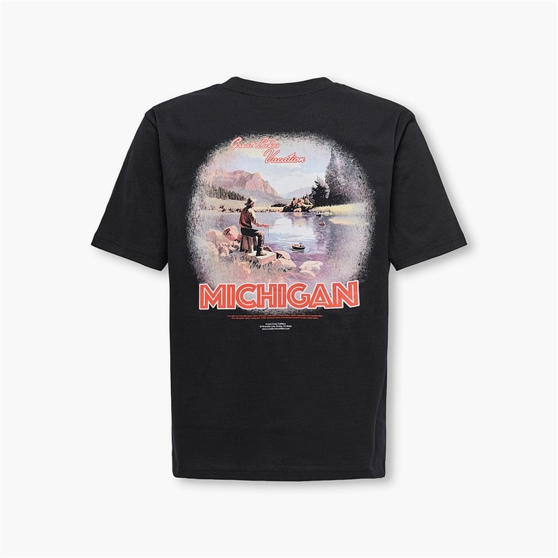 ONLY & SONS Drenge Fred States T Shirt Sort - Billede 2