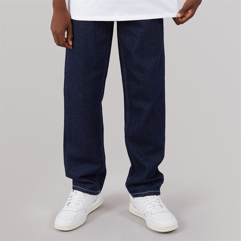ONLY & SONS Drenge Edge Lige Pasform Jeans Dark Blue Denim