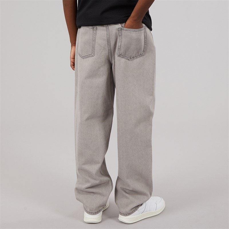 ONLY & SONS Drenge Edge Lige Pasform Jeans Light Grey Denim - Billede 2