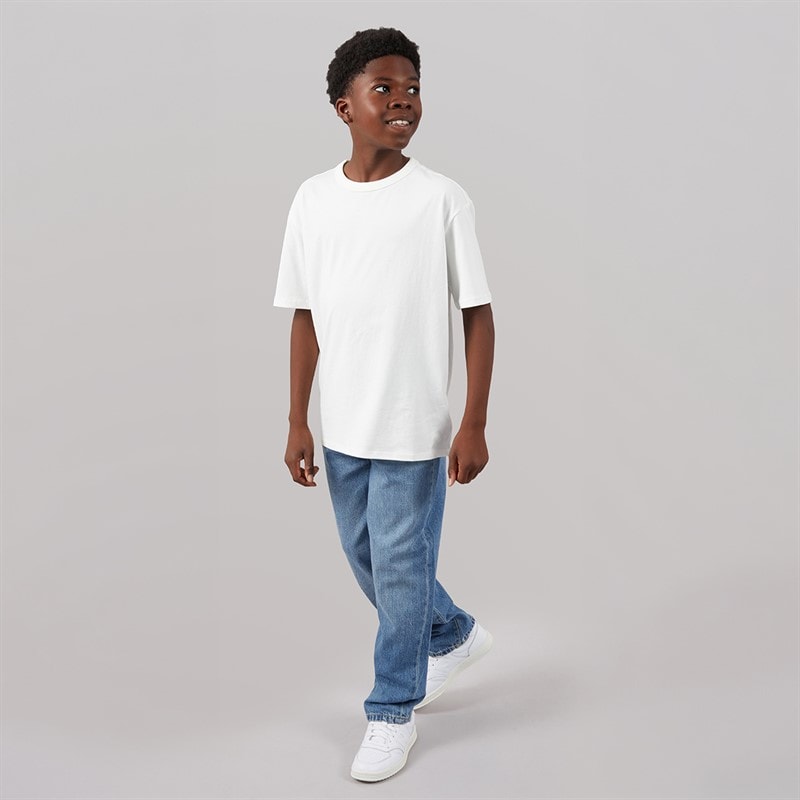 ONLY & SONS Drenge Fade løstsiddende jeans Medium Blue Den - Billede 3