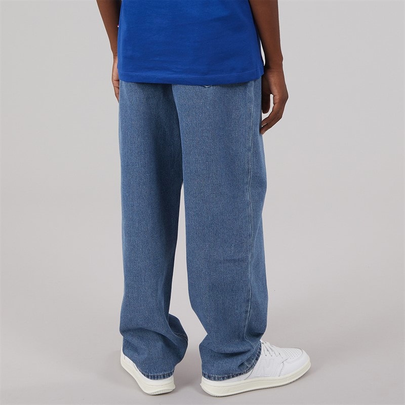 ONLY & SONS Drenge Edge Lige Pasform Jeans Medium Blue Denim - Billede 2