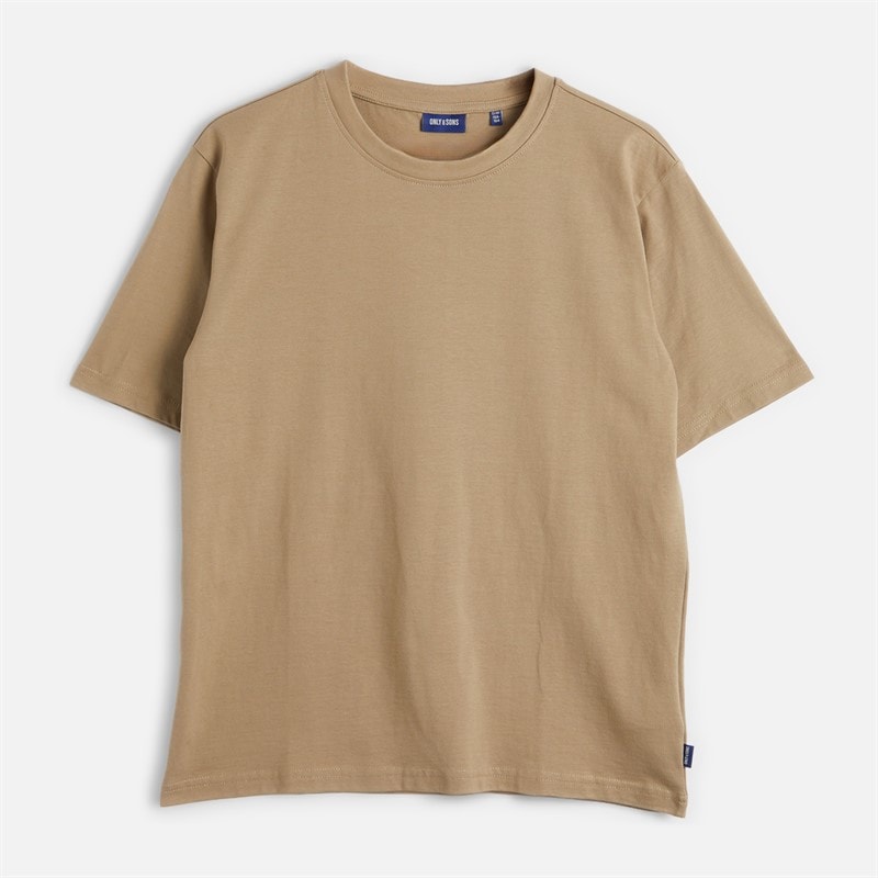 ONLY & SONS Drenge Fred Liv T Shirt Chinchilla