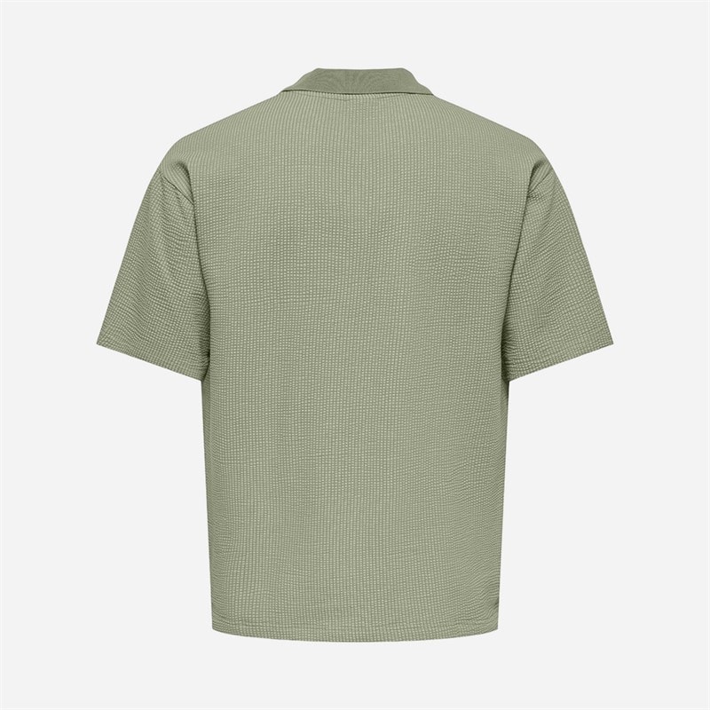 ONLY & SONS Drenge Kian Polo Shirt Seagrass - Billede 2