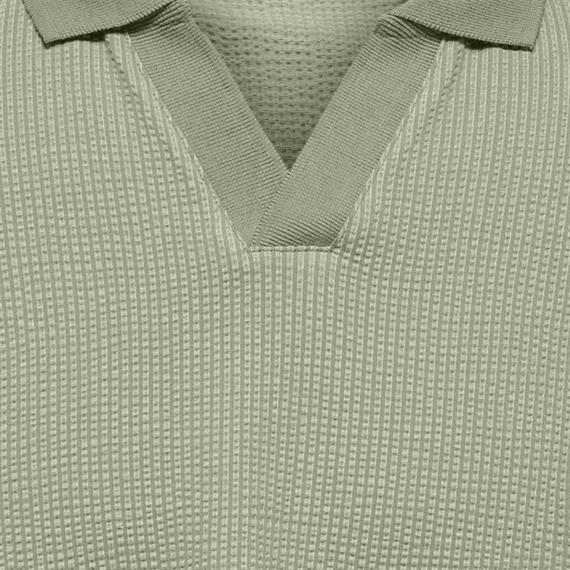 ONLY & SONS Drenge Kian Polo Shirt Seagrass - Billede 3