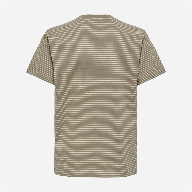 ONLY & SONS Drenge Fred Liv T Shirt Desert Taupe - Billede 2