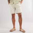 THREADBARE Herre Wests Chino Shorts Lys Sten