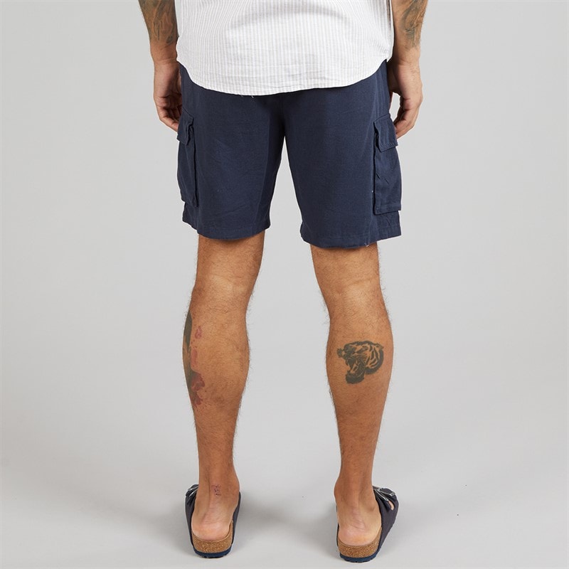THREADBARE Herre Bristol Cargo Shorts Navy - Billede 2