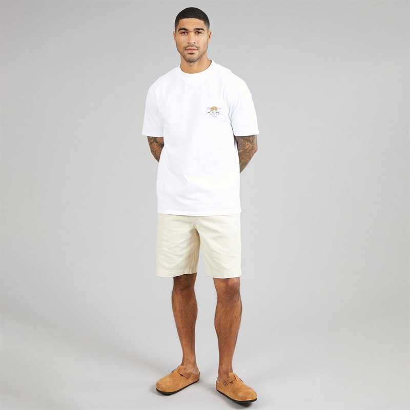 THREADBARE Herre Rock T-shirt Hvid - Billede 4