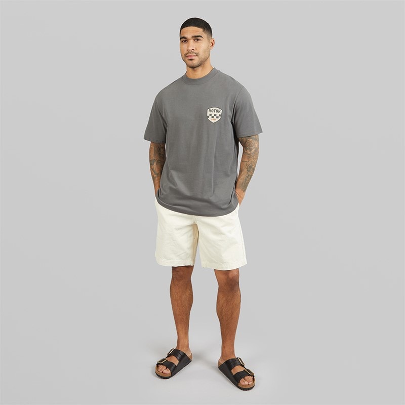 THREADBARE Herre Nol T-shirt Slate - Billede 4