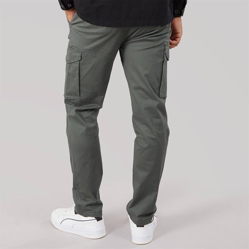 THREADBARE Herre Cargo Bukser Dark Fuel - Billede 2