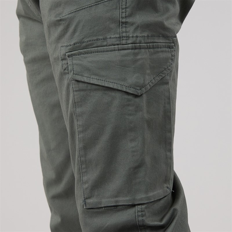 THREADBARE Herre Cargo Bukser Dark Fuel - Billede 3