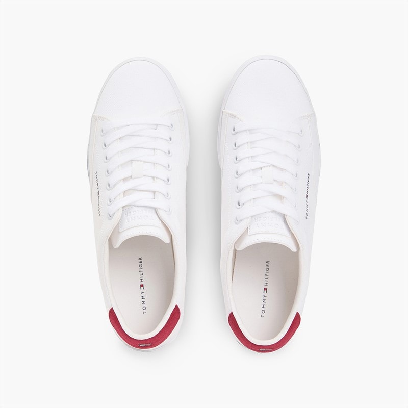 Tommy Hilfiger Herre Vulc Core Træningssko Hvid - Billede 4