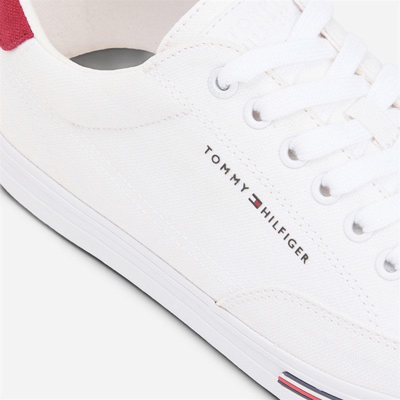 Tommy Hilfiger Herre Vulc Core Træningssko Hvid - Billede 5