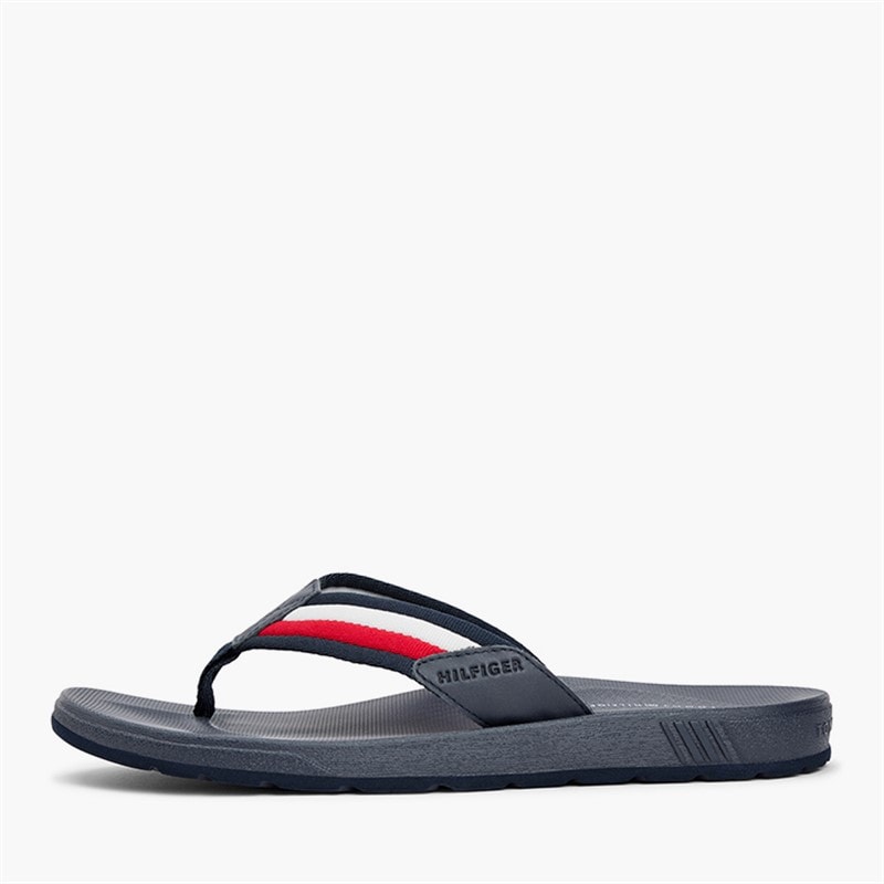 Tommy Hilfiger Herre Formstøbte Klipklappere Rwb - Billede 2