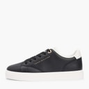 Tommy Hilfiger Dame feminine cupsole sneakers Sort/Ecru