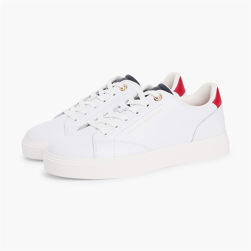Tommy Hilfiger Dame feminine cupsole sneakers Rwb - Billede 2