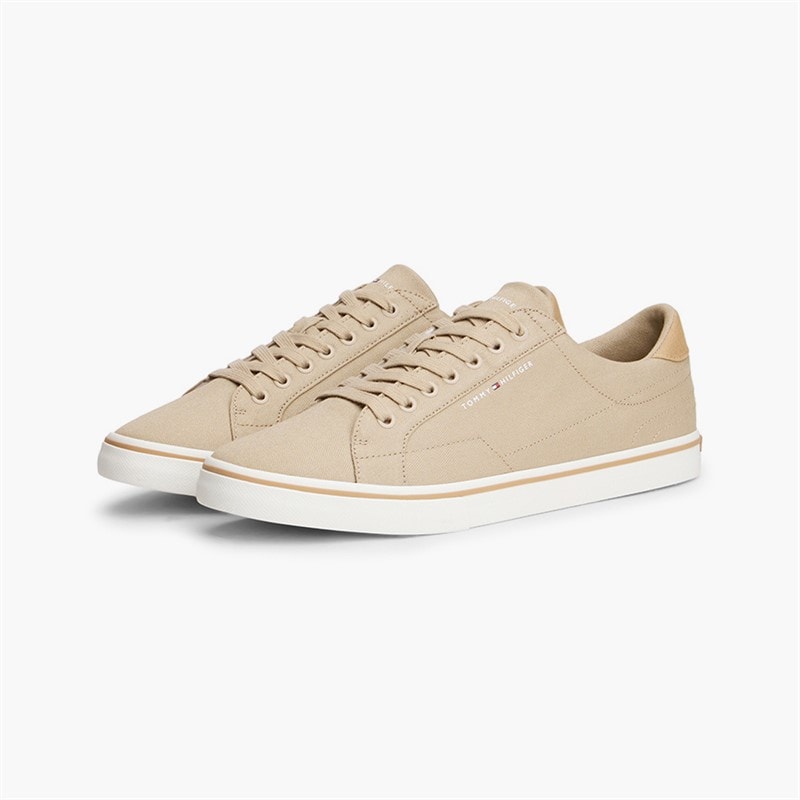 Tommy Hilfiger Herre Vulc Core Træningssko Sandalwood - Billede 2