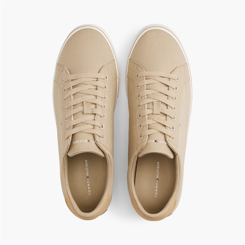 Tommy Hilfiger Herre Vulc Core Træningssko Sandalwood - Billede 4