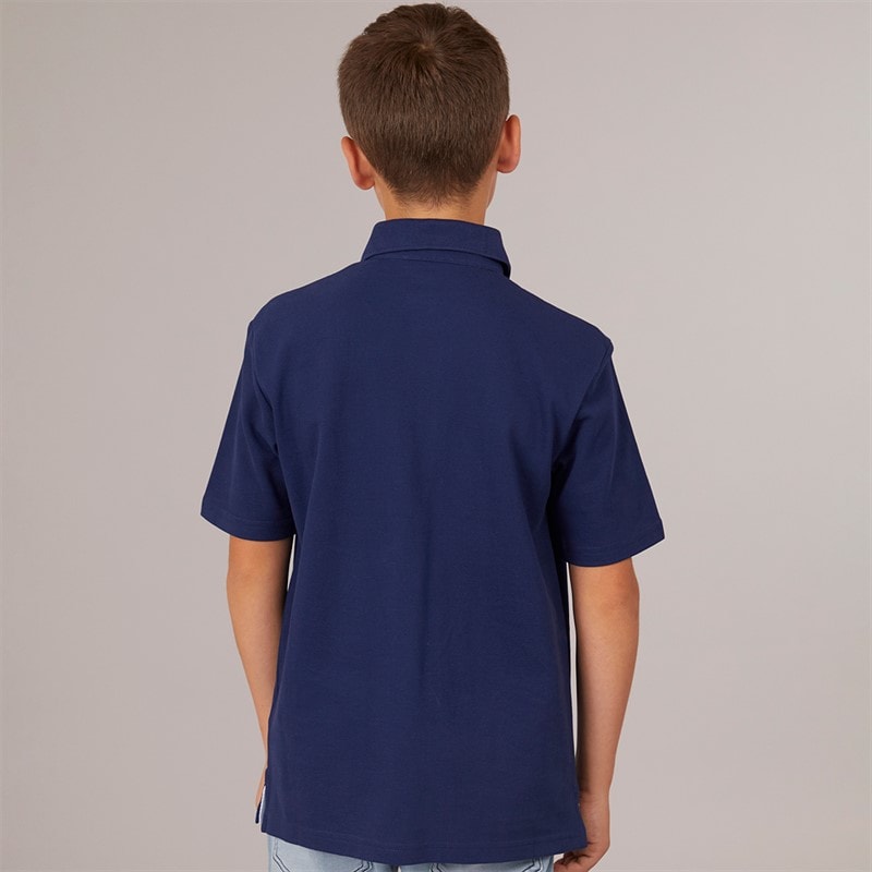 Timberland Drenge Polo Shirt Medieval Blue - Billede 2